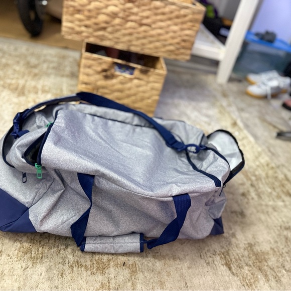 Gray and Blue Duffel Bag adidas''s - Picture 1 of 2